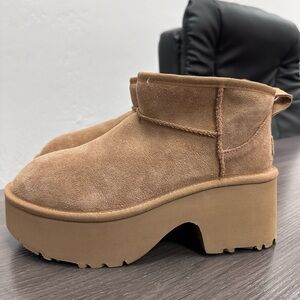 UGG Brown Platform Boots